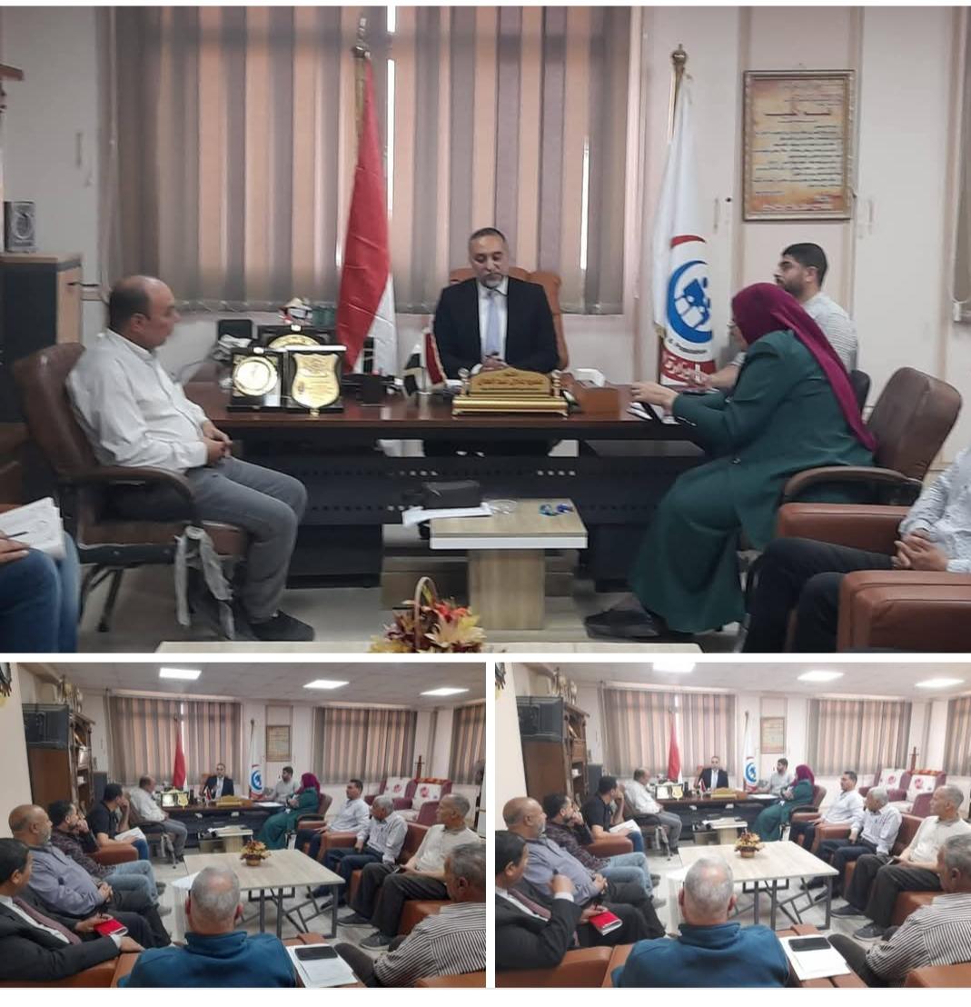 لتطوير الأداء .. وكيل وزارة الصحة بشمال سيناء يترأس اجتماعاً موسعاً مع مديري الإدارات الإدارية بالمديرية ويشدد على دقة الجرد السنوي.