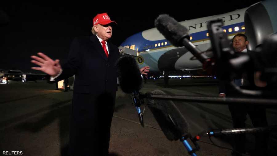 دونالد ترامب: سيتم تفعيل الحصار البحري على إيران