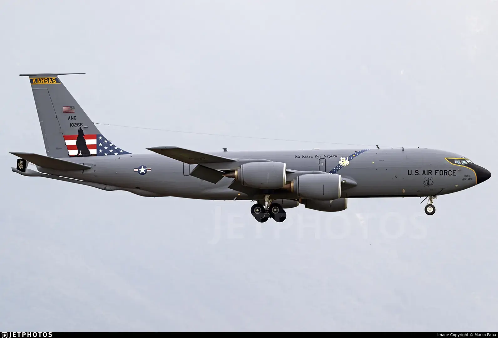 الحرس الثوري: مقتل طاقم طائرة أميركية من طراز KC-135 عبر صاروخ للمقاومة العراقية