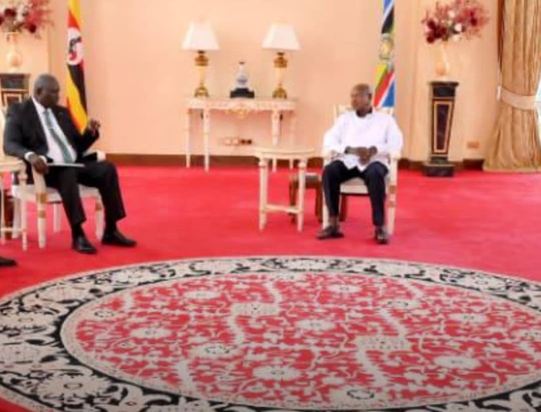 عنتبي يبحث مع موسيفيني العلاقات الثنائية بين البلدين وسبل استعادة عضوية السودان