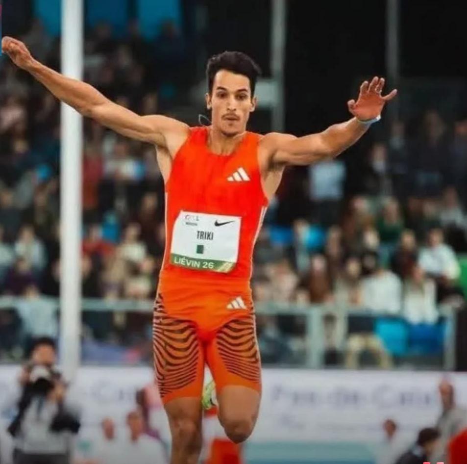 العداء الجزائري ياسر تريكي يسجل أفضل أداء عالمي في السلسلة الذهبية