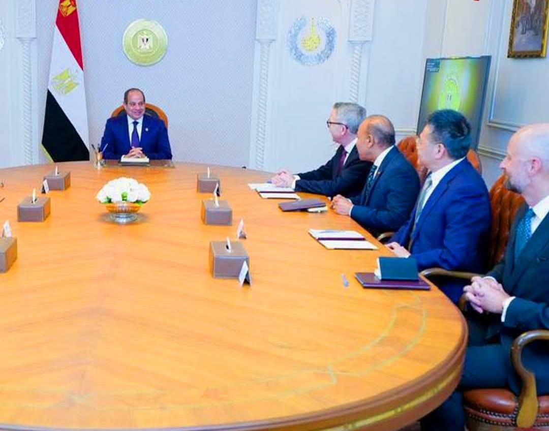 الرئيس السيسي يبحث مع شركتي "سكاتك" النرويجية و"إنفجين إنرجي" تعزيز التعاون في مجالات الطاقة المتجددة والاستثمار الأخضر