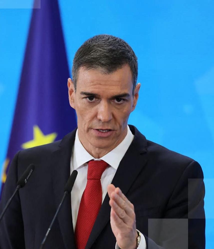 الحكومة الإسبانية  مقترحا يهدف إلى فسخ اتفاق الشراكة بين الاتحاد الأوروبي وإسرائيل