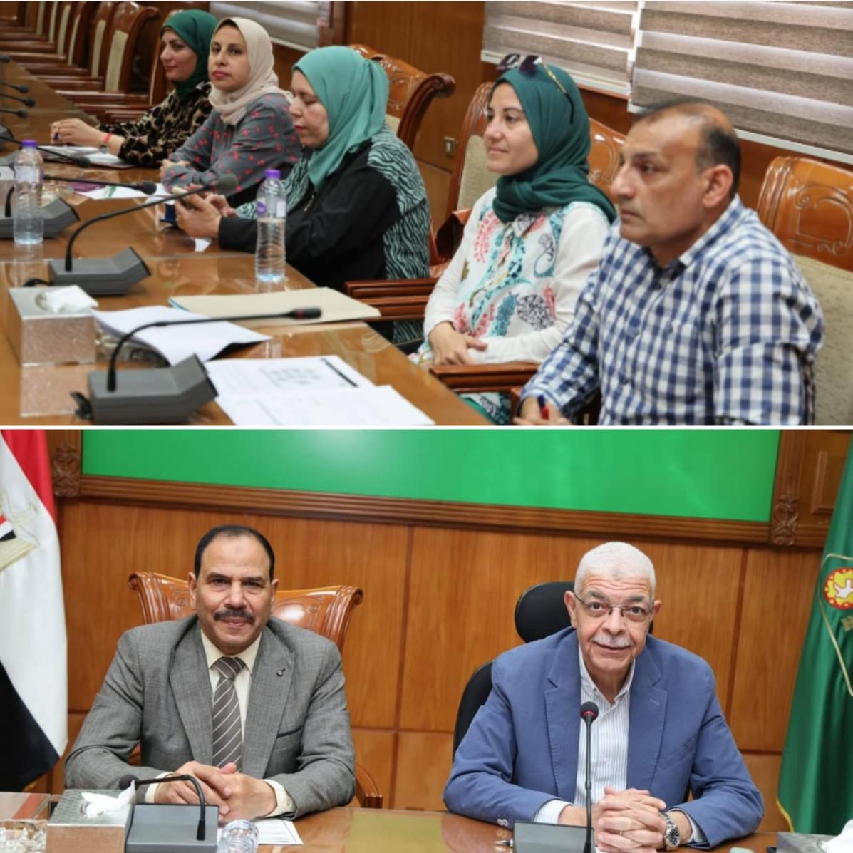 رئيس جامعة المنوفية يترأس اجتماع لجنة التميز الحكومي ويؤكد نشر ثقافة التميز داخل بيئة العمل أولوية استراتيجية للجامعة