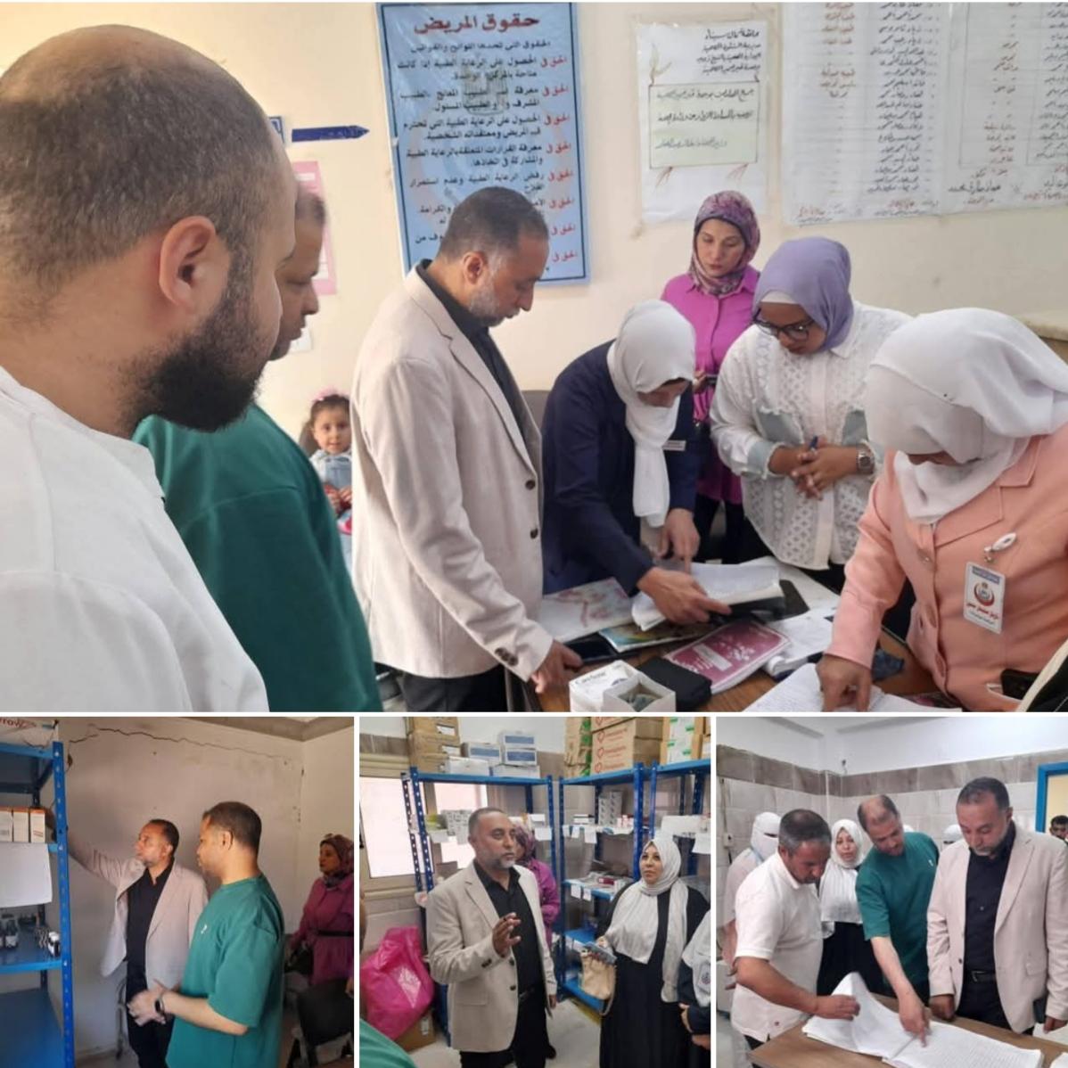 وكيل صحة شمال سيناء يتفقد 6 نقاط طبية بالشيخ زويد ويوجه بتوفير أطباء ومستلزمات فورية وتحقيق رضا المنتفعين