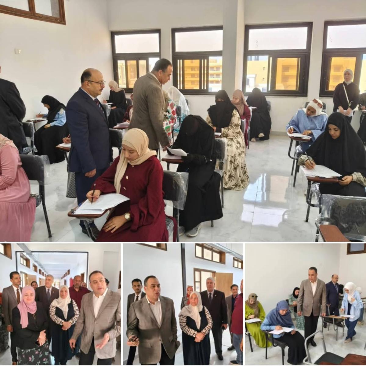 رئيس جامعة العريش يتفقد امتحانات "تربية العريش"، ويؤكد: توفير بيئة أكاديمية آمنة وداعمة للطلاب