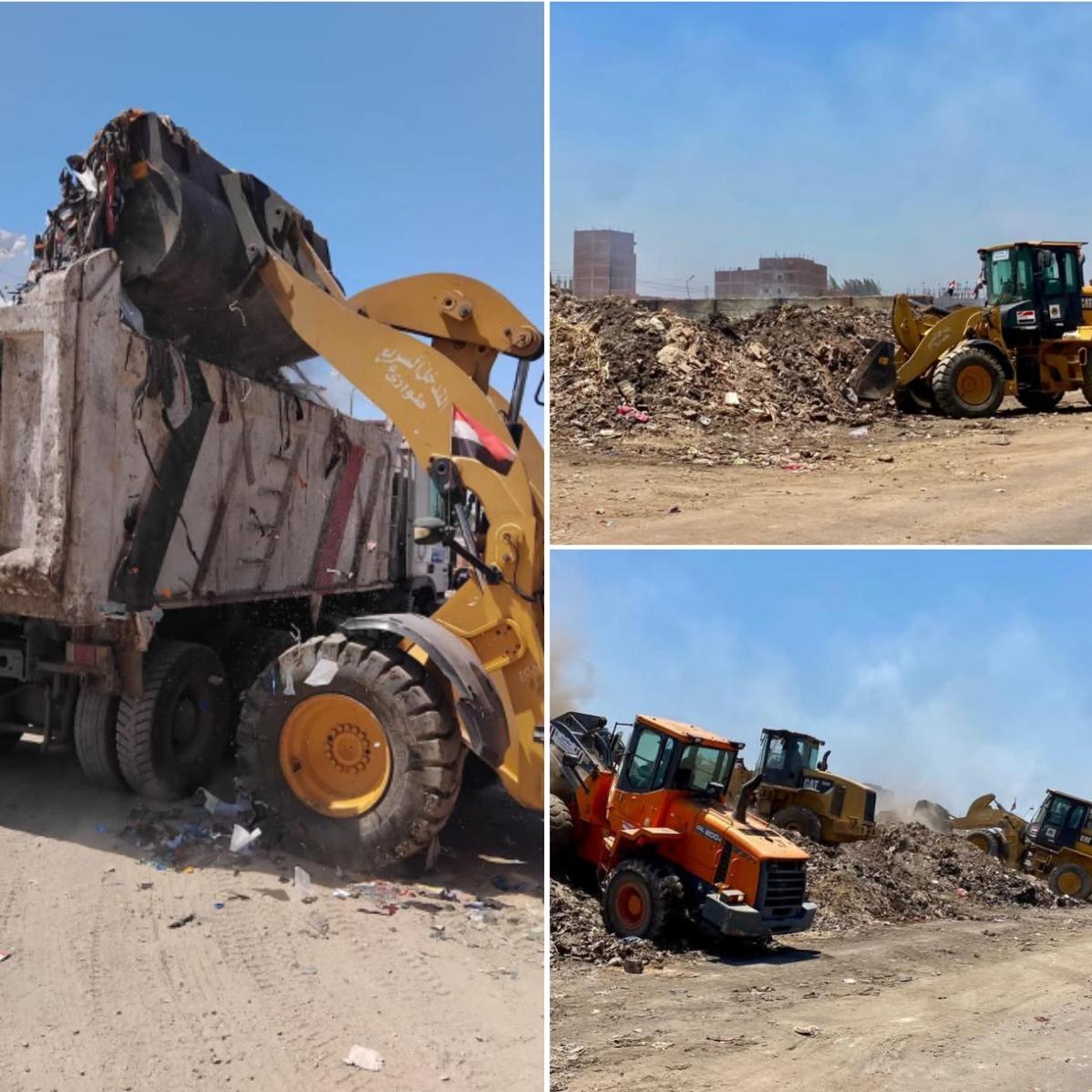 من الجولة الميدانية إلى التحرك الفورى المحلة الكبرى تشهد أكبر حملة نظافة برفع 1300 طن من المخلفات