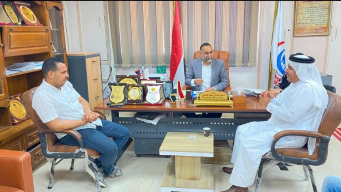 لتعزيز المنظومة الصحية.. وكيل وزارة الصحة بشمال سيناء يلتقي النائب إياد أبو حلو والشيخ سالم أبو انقيز