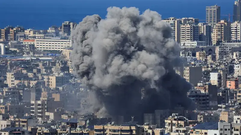 غارة إسرائيلية جديدة على ضاحية بيروت.. تستهدف فرعاً لـ"القرض الحسن"