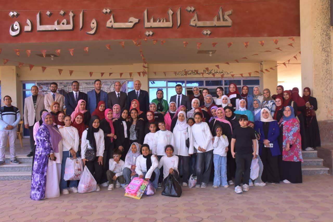 جامعة مدينة السادات تنظم احتفالية “يوم اليتيم” في أجواء إنسانية مبهجة
