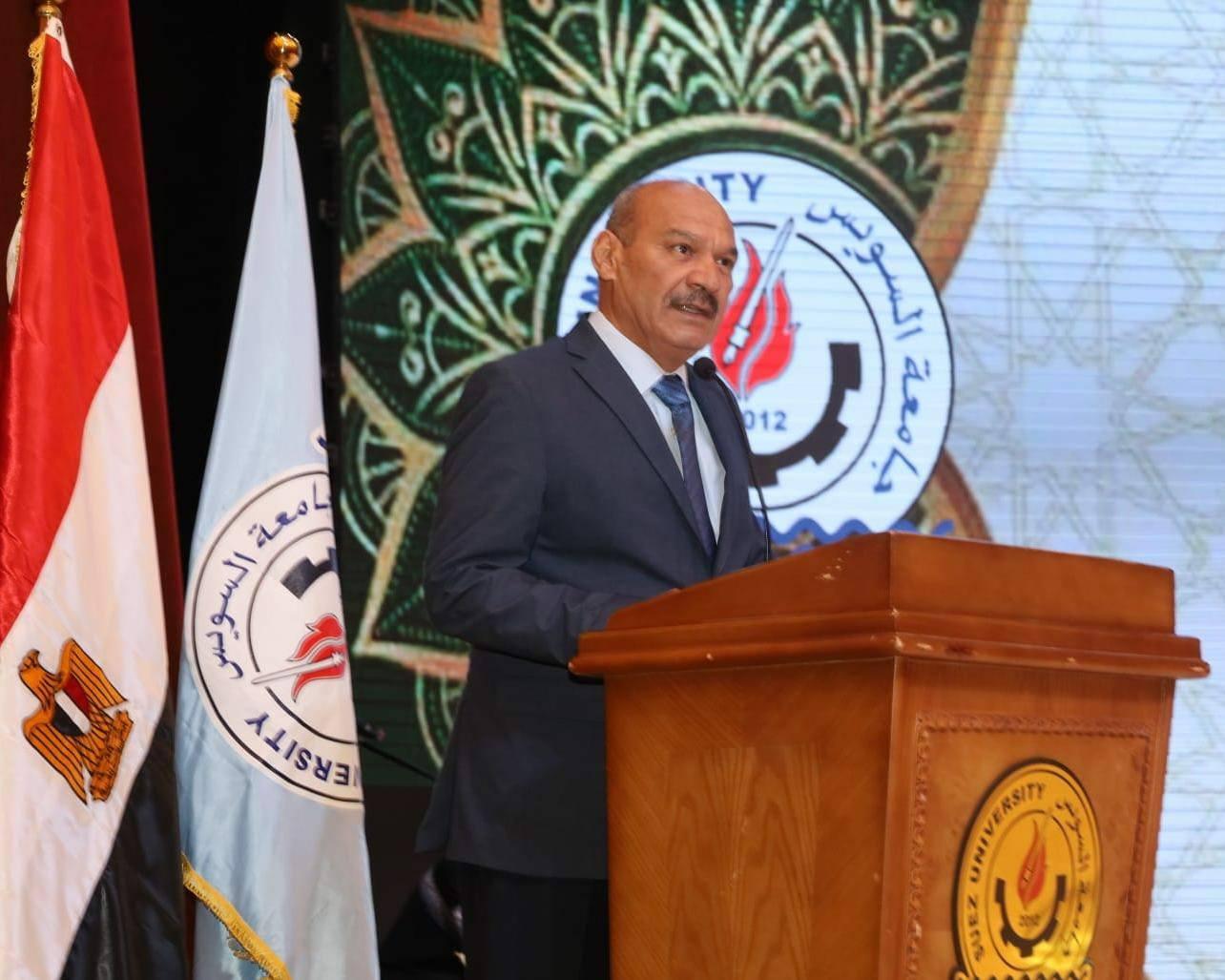 جامعة السويس تحيي الذكرى الأولى للشهيد الرائد عبدالرحمن عزالدين حسيني، وتكرم الفائزين في مسابقة حفظة كتاب الله