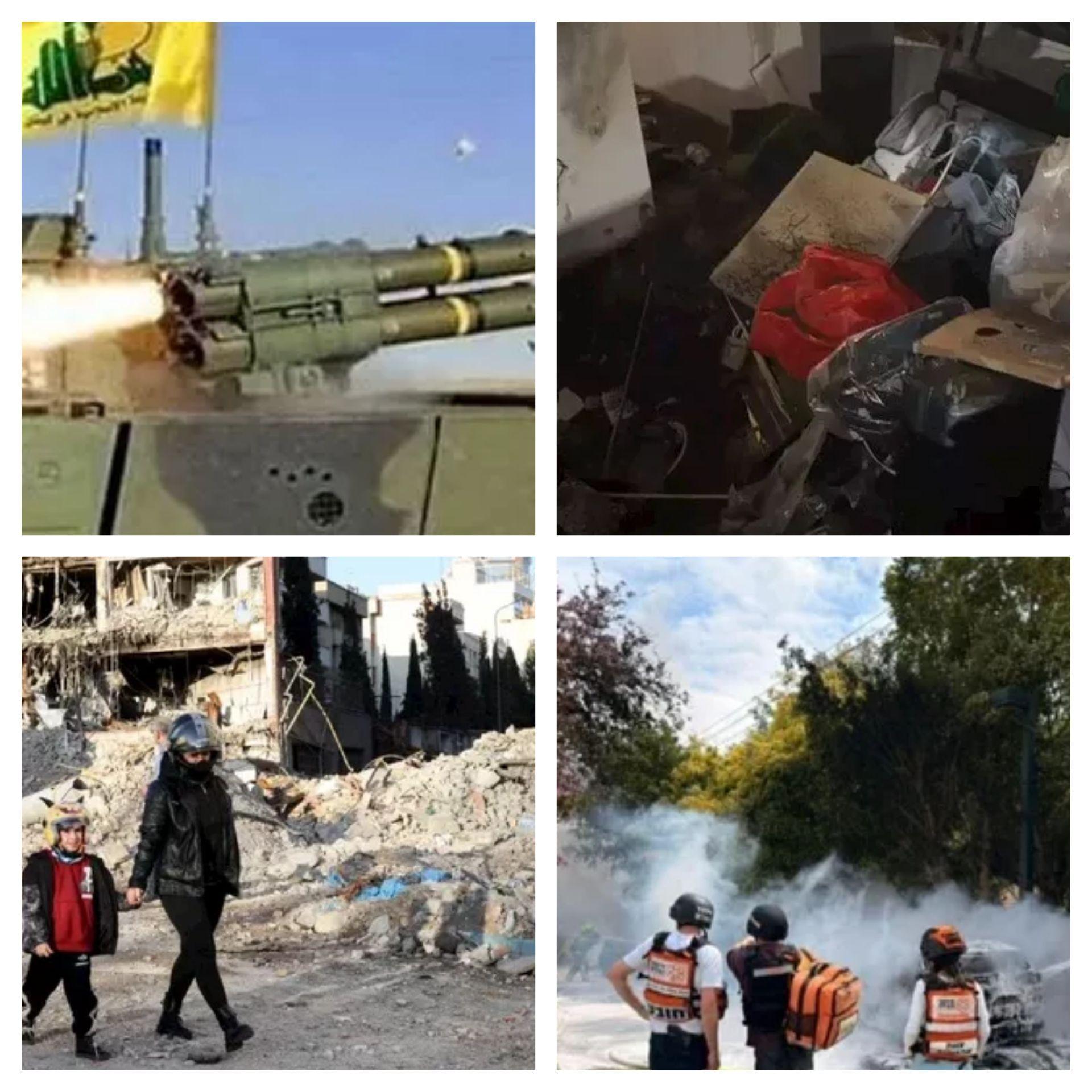 600 صاروخ ومسيرة وسقوط قتلى تفاصيل أكبر هجوم لـ حزب الله ضد إسرائيل خلال 24 ساعة