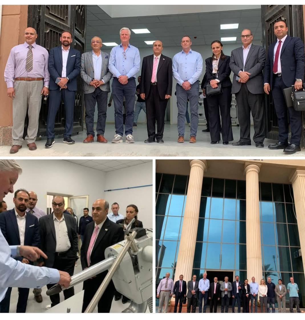 جامعة القاهرة الجديدة التكنولوجية تتسلم الأجهزة الخاصة بمصنع تجميع ومواءمة الأطراف الصناعية والأجهزة التقويمية من الهيئة المصرية للشراء الموحد والشركة الألمانية OttoBock