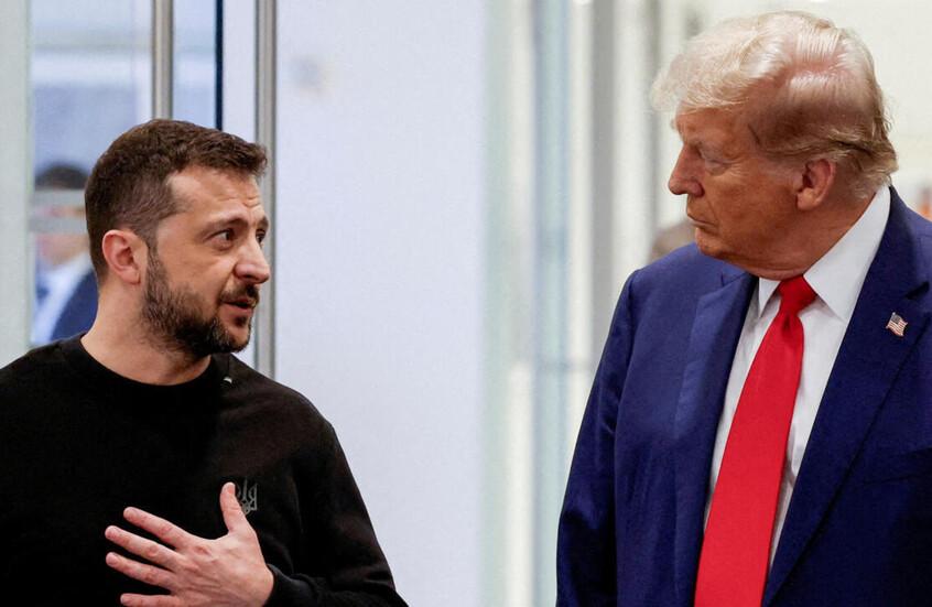 زيلينسكي يريد مناقشة إعادة إعمار أوكرانيا مع ترامب