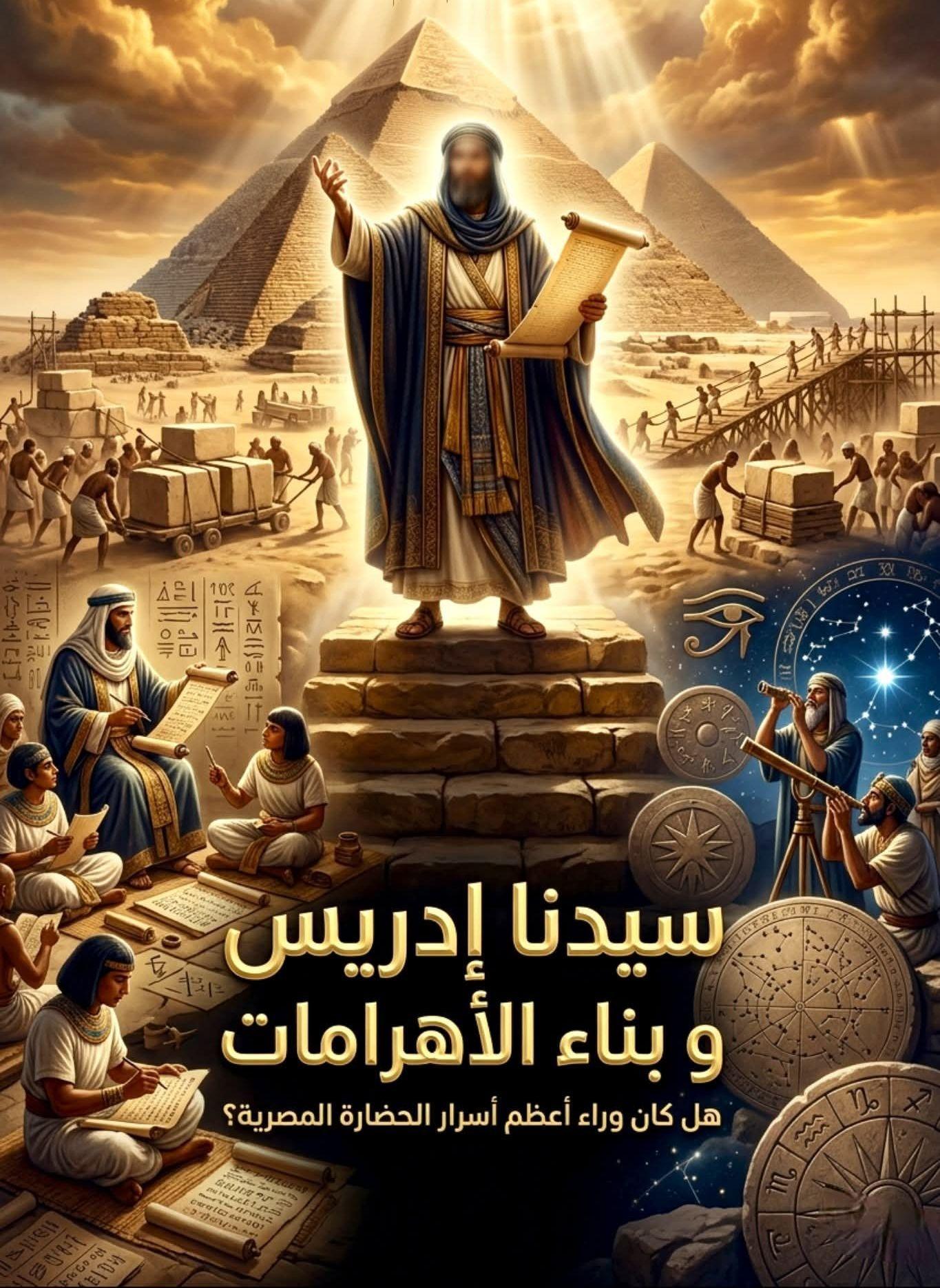 سيدنا إدريس وبناء الأهرامات وهل كان وراء أعظم اسرار الحضارة المصرية