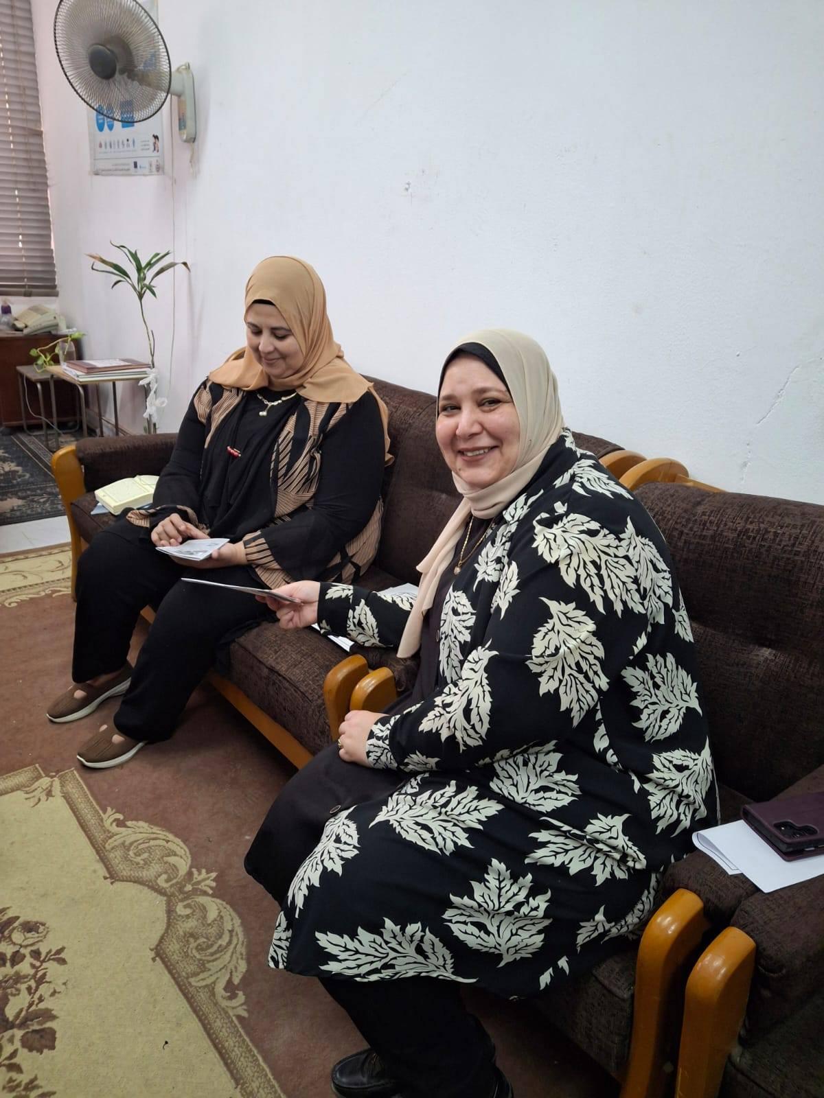 جهود إدارة شئون البيئة في رفع الوعي البيئي للعاملين بالديوان العام