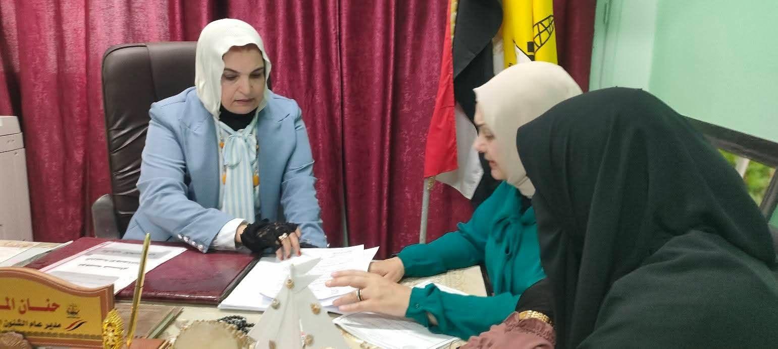 مدير عام الشئون التنفيذية تتابع استعدادات إدارة العلاقات الثقافية للمرحلة المقبلة