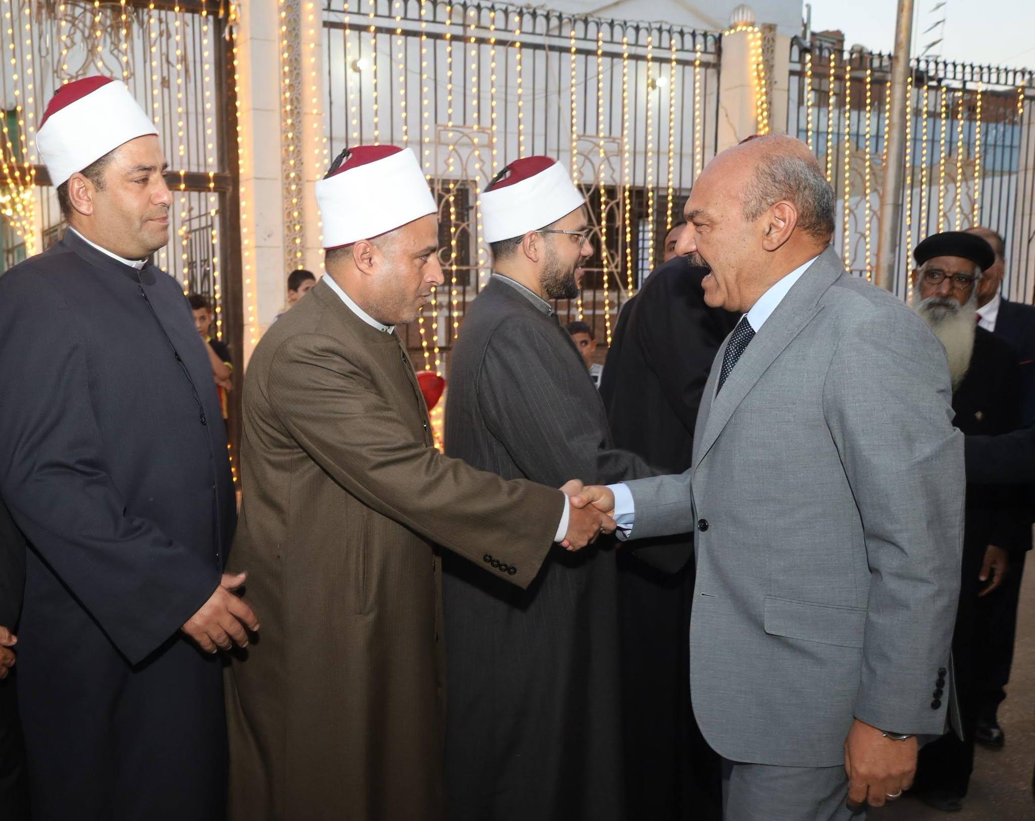 محافظ السويس والقيادات التنفيذية والنواب يشهدون إحتفال الأوقاف بذكرى المولد النبوي الشريف