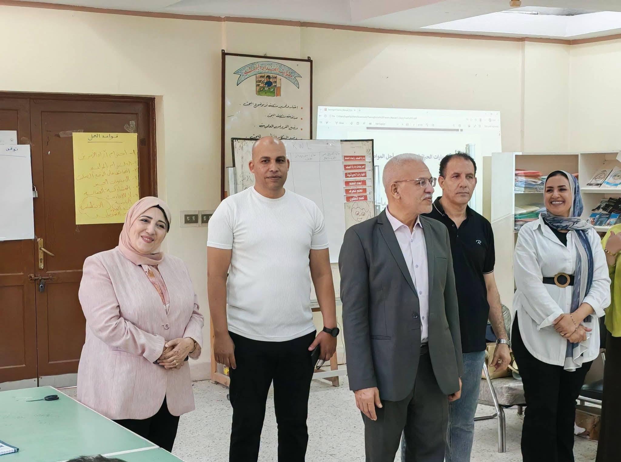 انطلاق برنامج " المهارات الحياتية والتعلم من أجل المواطنة" بالتعاون مع اليونيسيف