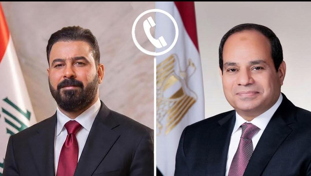 الرئيس عبد الفتاح السيسي، اجري، اتصالًا هاتفيًا بالسيد علي فالح الزيدي، رئيس وزراء جمهورية العراق الشقيق.