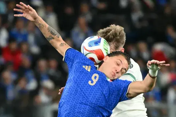 بعد غياب ⁠12 عامًا ⁠إيطاليا تقترب ⁠من إنهاء غيابها بفوزها 2-صفر على أيرلندا الشمالية