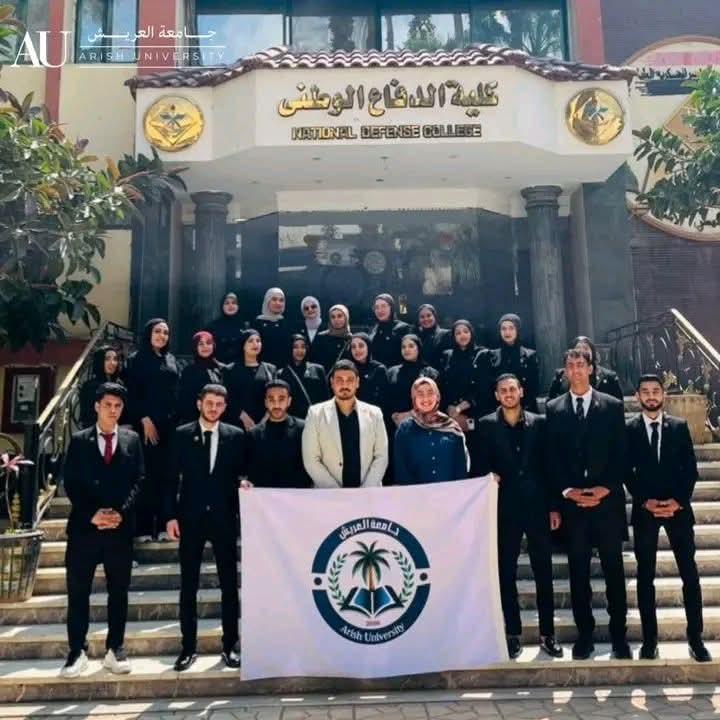جامعة العريش ترسخ الوعي الوطني لدي أبنائها الطلاب بمشاركة متميزة في دورة الاستراتيجية والأمن القومي