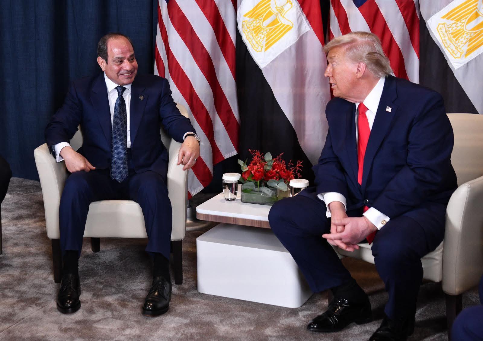 ترامب عن الرئيس السيسى لم يكن يرغب فى مقابلتى ذات مرة وأقول أحببت هذا الرجل