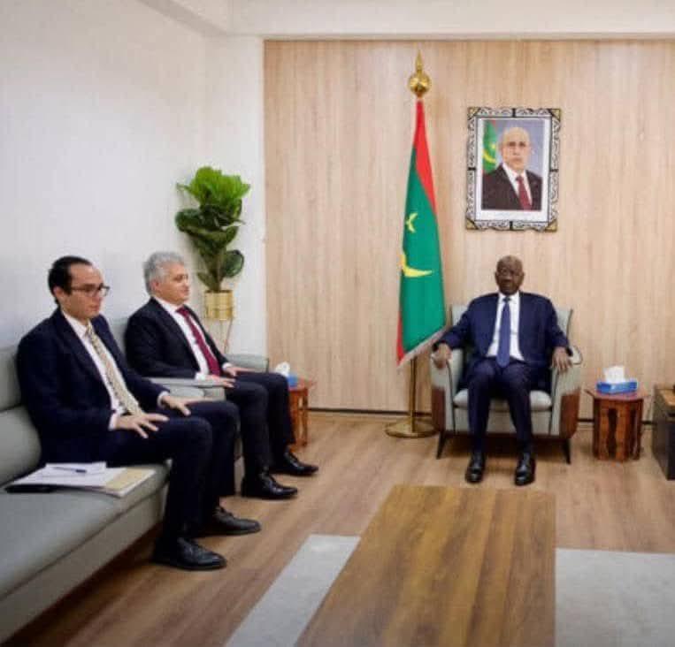 سفير مصر بموريتانيا يلتقي بوزير الخارجية الموريتاني