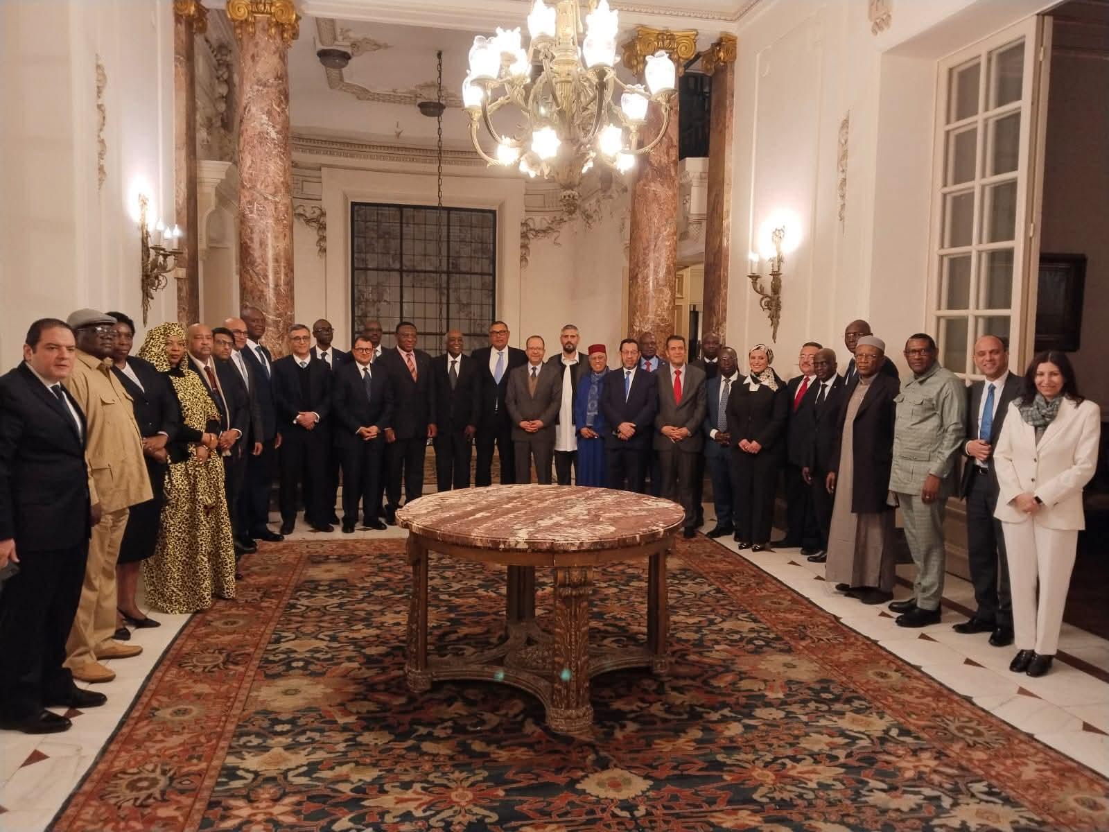 نائب وزير الخارجية يلتقي السفراء الأفارقة المعتمدين بمصر