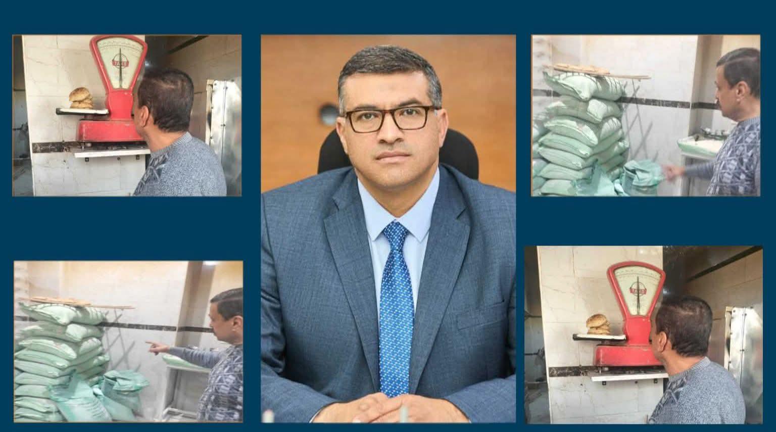 محافظ قنا: تكثيف الرقابة التموينية خلال عيد الفطر.. وتحرير محاضر لمخابز مخالفة