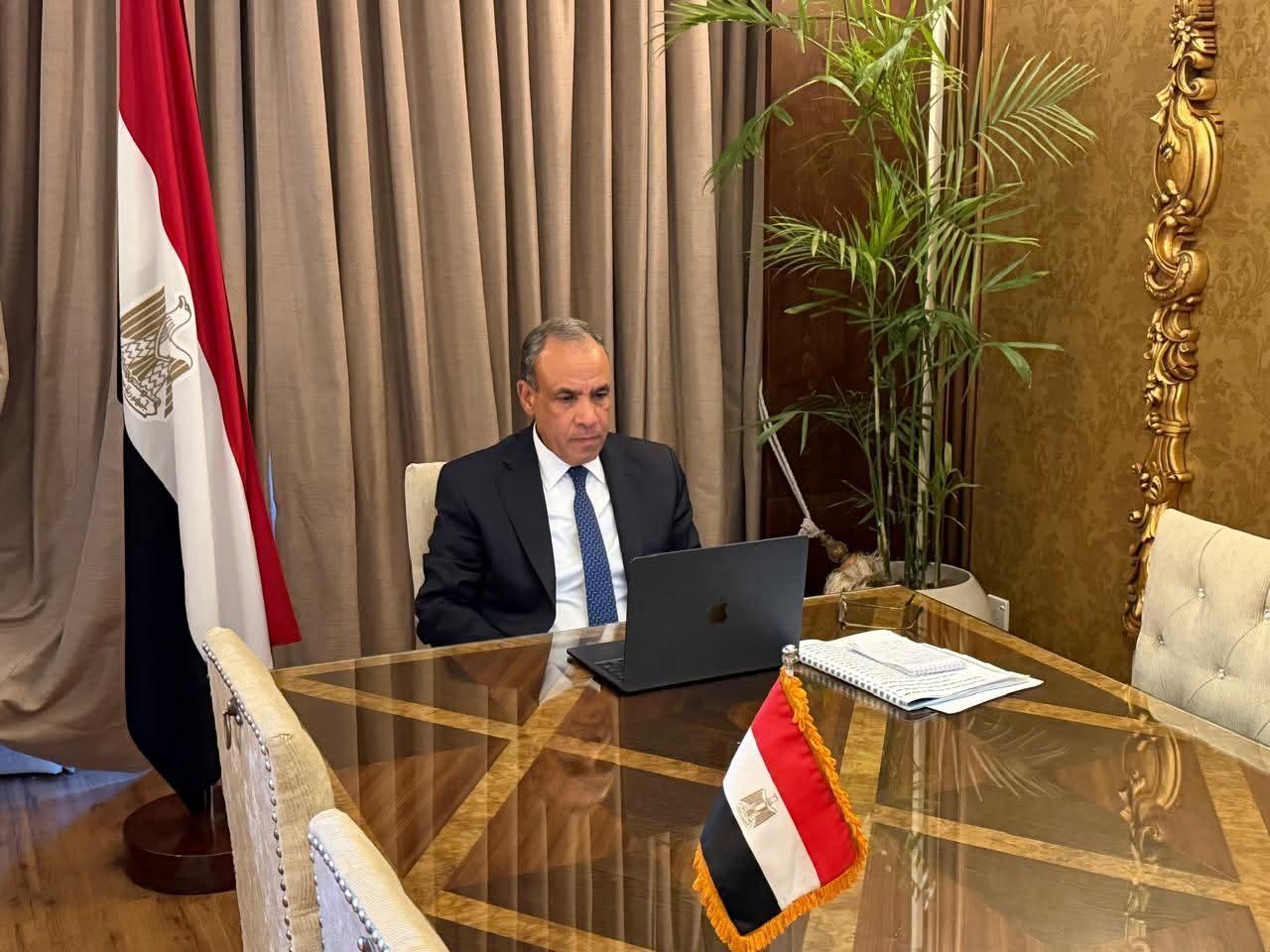 وزير الخارجية يشارك في أعمال الدورة العادية الـ ١٦٥ لمجلس جامعة الدول العربية على المستوى الوزاري