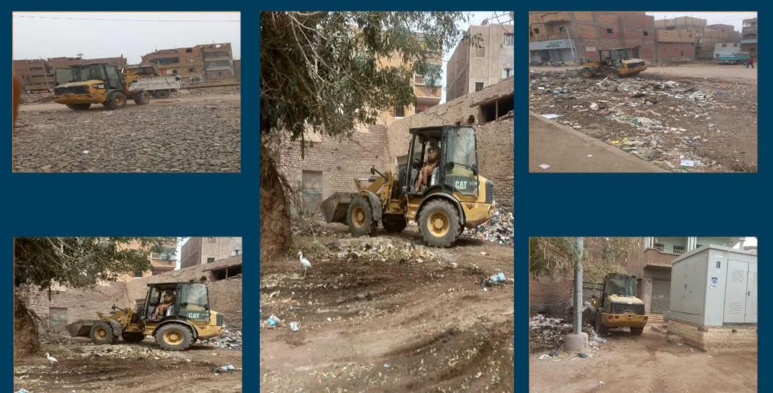 بتوجيهات محافظ قنا.. حملة نظافة مكبرة ترفع 51 طنًا من المخلفات بأبوتشت