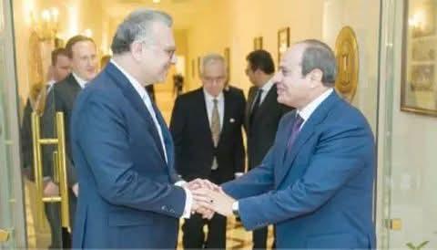 رسالة من السيسي لكبير مستشارالولايات المتحدةأمن مصر المائى قضية وجود