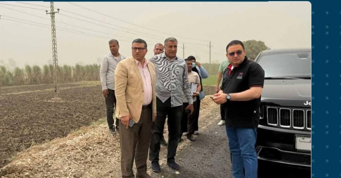 بتكلفة 23 مليون جنيه.. محافظ قنا يتفقد طريق عزبة الألفي بطول 6820 مترًا بدشنا