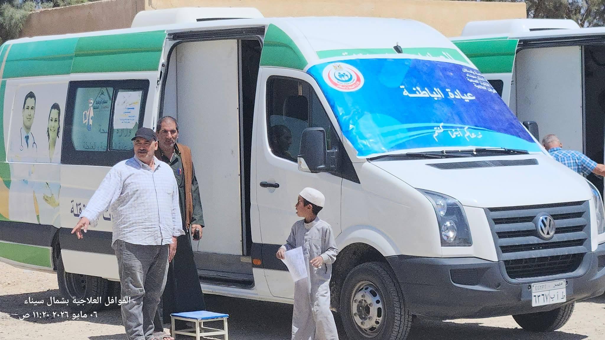 الكشف وتوفير العلاج المجانى ل ١١٩ مواطن بقافلة مدينة نخل ضمن المبادرة الرئاسية حياة كريمة