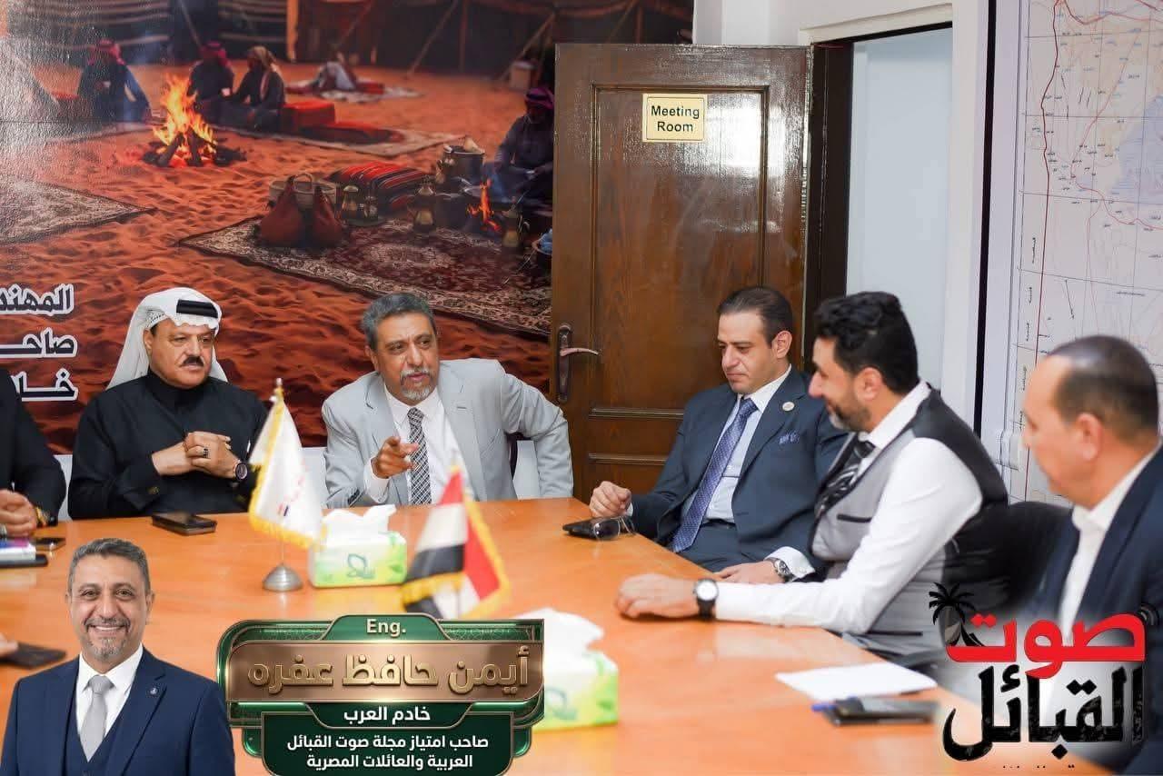 النائب فايز أبو حرب رئيسًا لمجلس إدارة مجلة “صوت القبائل العربية” بالإجماع