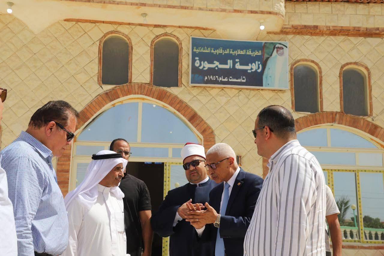 محافظ_شمال_سيناء يلتقي أهالي قرية الجورة جنوب الشيخ زويد