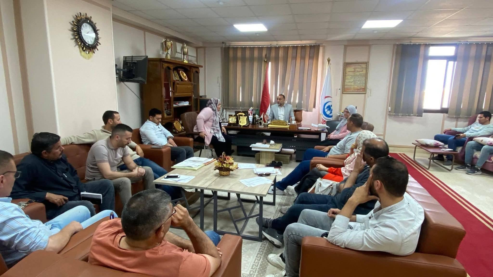 وكيل وزارة الصحة بشمال سيناء يترأس اجتماعًا موسعًا لرفع درجة الجاهزية بالمنشآت الطبية استعدادًا لعيد الأضحى