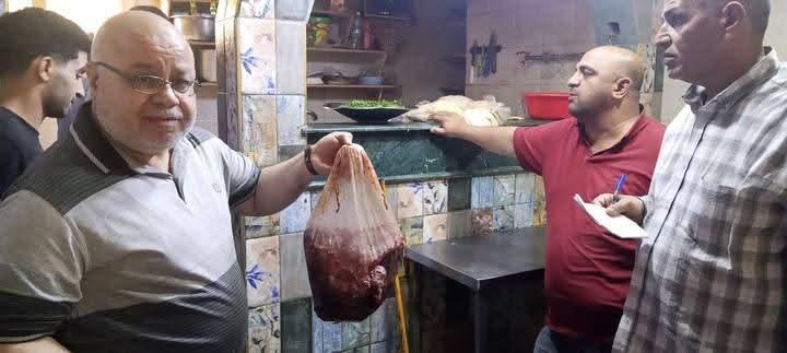 ضبط لحوم دواجن ولحوم مفرومة وكبدة ،غير صالحة للإستهلاك، في حملة بمدينة سنورس