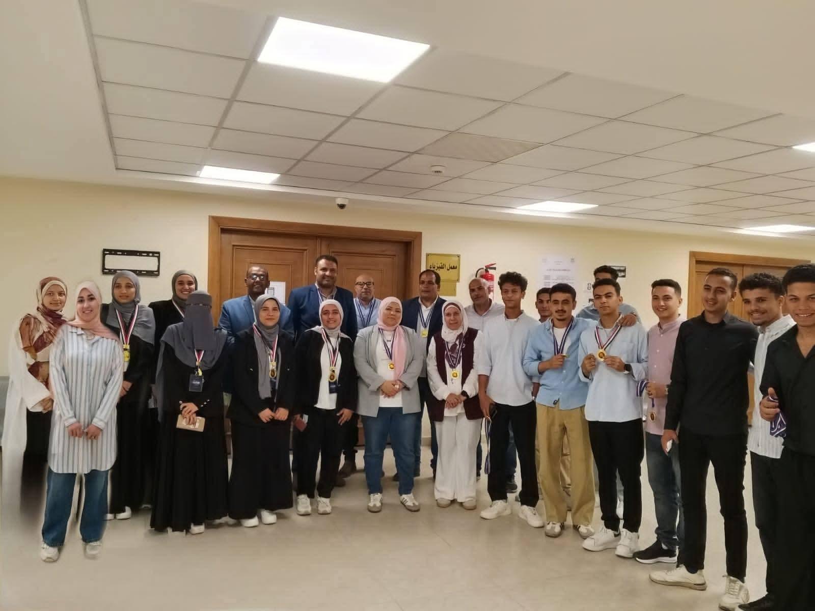“علوم السادات” تحتفي بالإبداع الطلابي في “يوم الابتكار وريادة الأعمال” وتكرّم المشروعات الفائزة