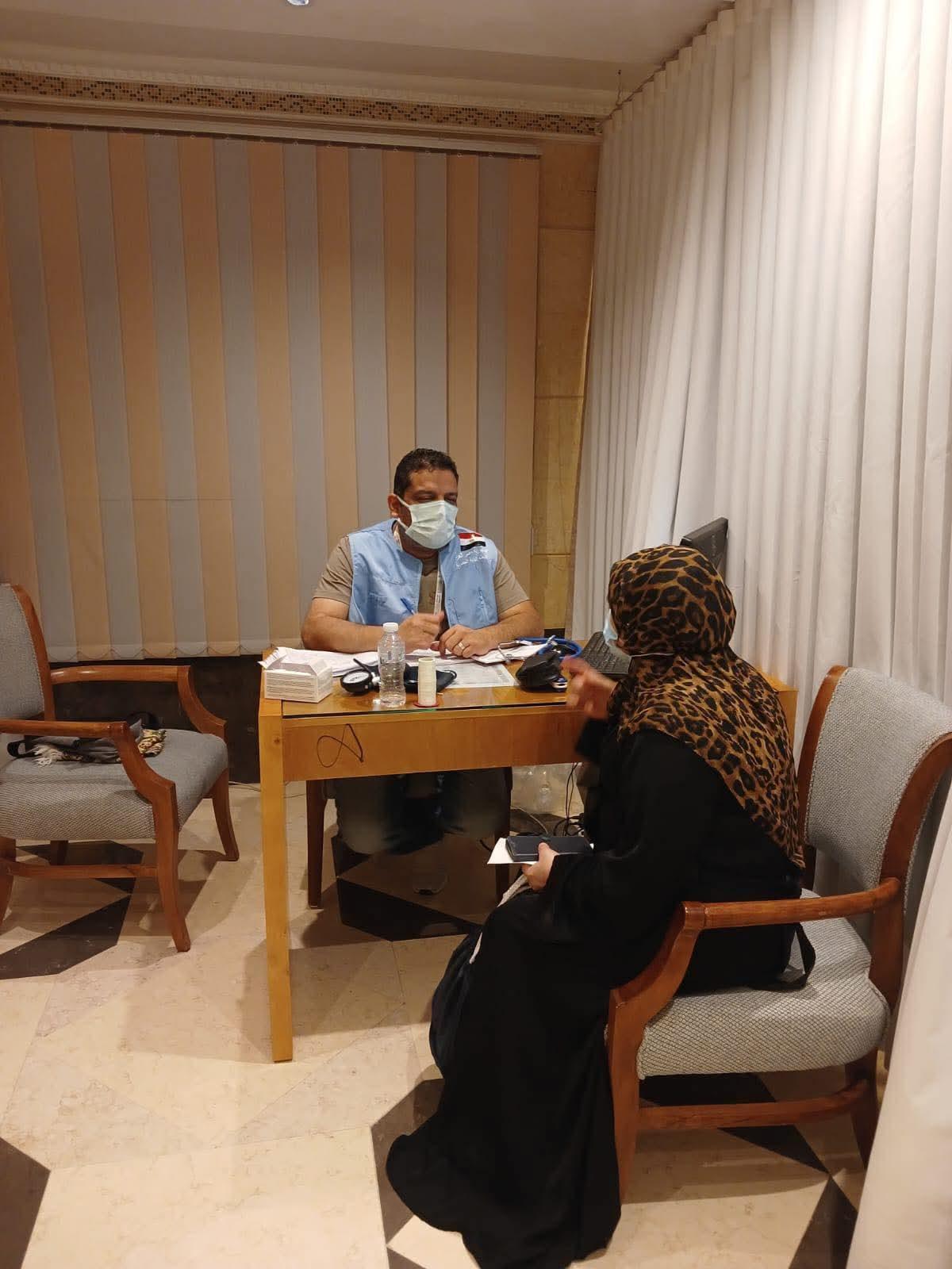 الصحة: تقديم 21 ألفا و899 خدمة طبية عبر عيادات بعثة الحج المصرية في الأراضي المقدسة