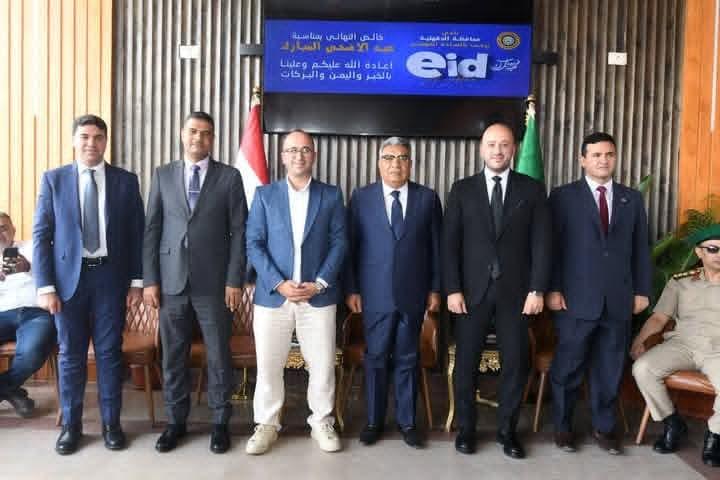 في أجواء تسودها البهجة والسرور والمحبة… محافظ الدقهلية يستقبل المهنئين بعيد الأضحى المبارك ويُجدد التهاني لأهالي المحافظة