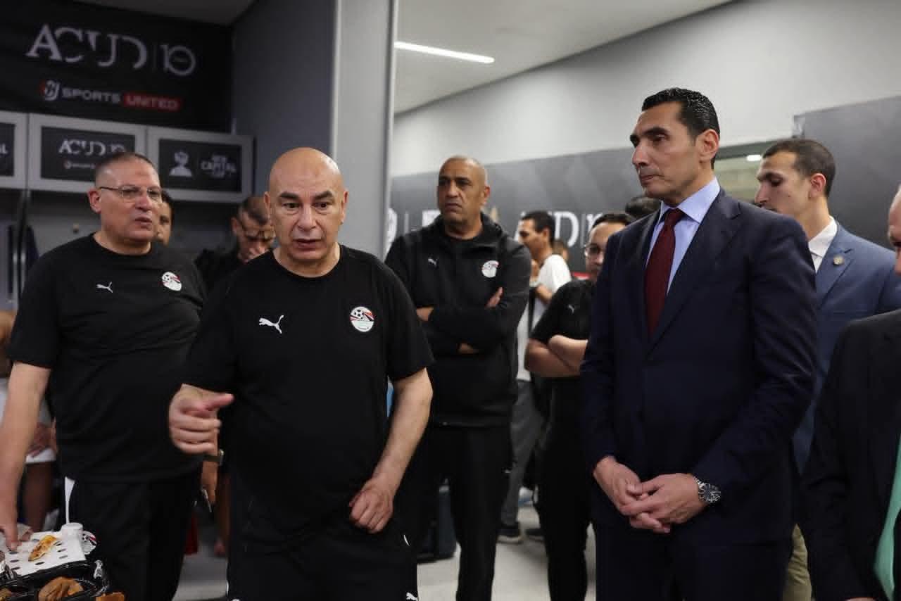 وزير الرياضة وأبو ريدة يدعمان المنتخب الوطني بعد ودية روسيا