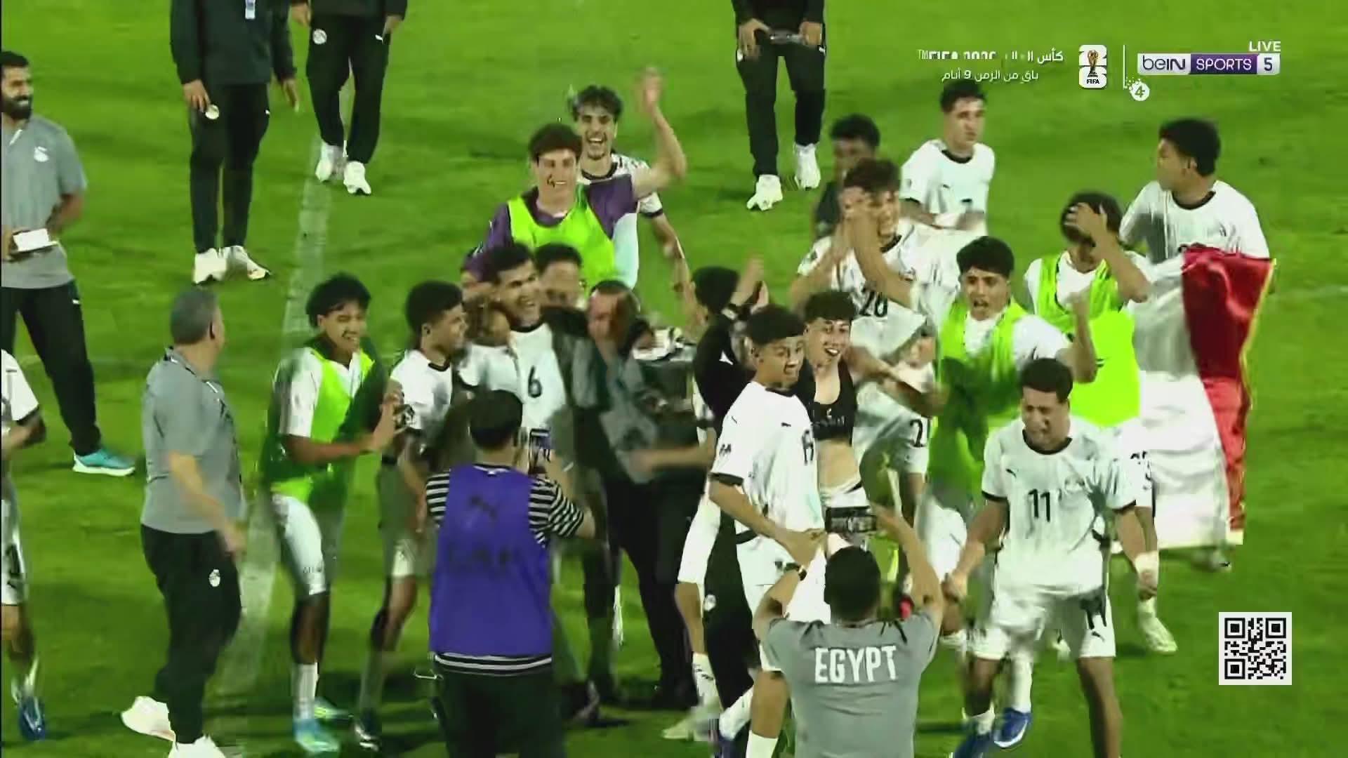 صغار الفراعنة يلقنو المغرب درس بالفوز 2\0 والتتويج بميدالية البرنزية لامم افريقيا للشباب