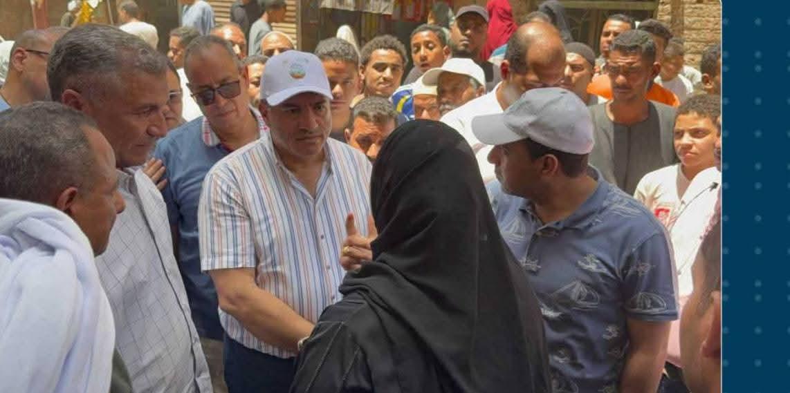 جولة موسعة لمحافظ قنا بقوص لمتابعة مشروعات الخطة الاستثمارية وتطوير البنية التحتية وإزالة الإشغالات ودعم القطاع الصحي