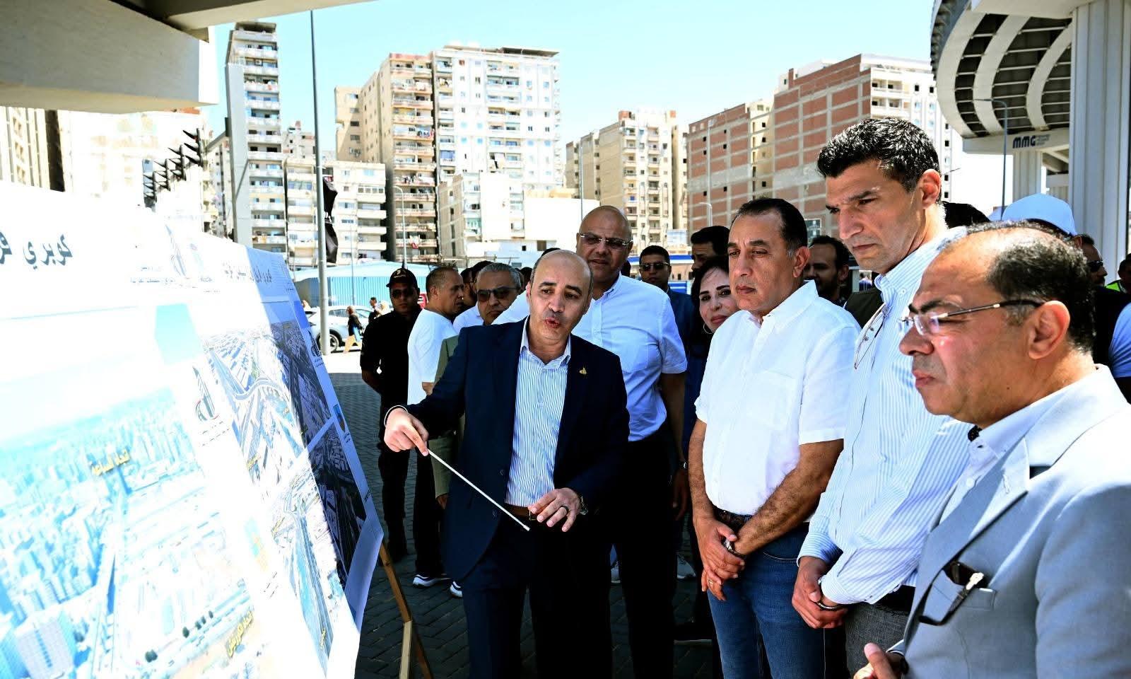 رئيس الوزراء يفتتح كوبري "الفريق أول سليمان عزت" بالإسكندرية