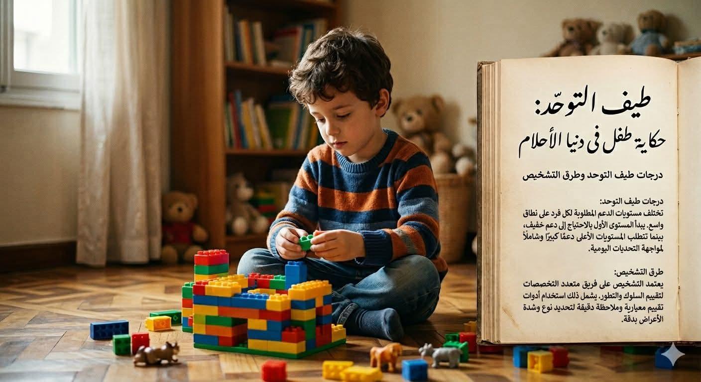 طيف التوحد.. حكاية طفل في دنيا الأحلام
