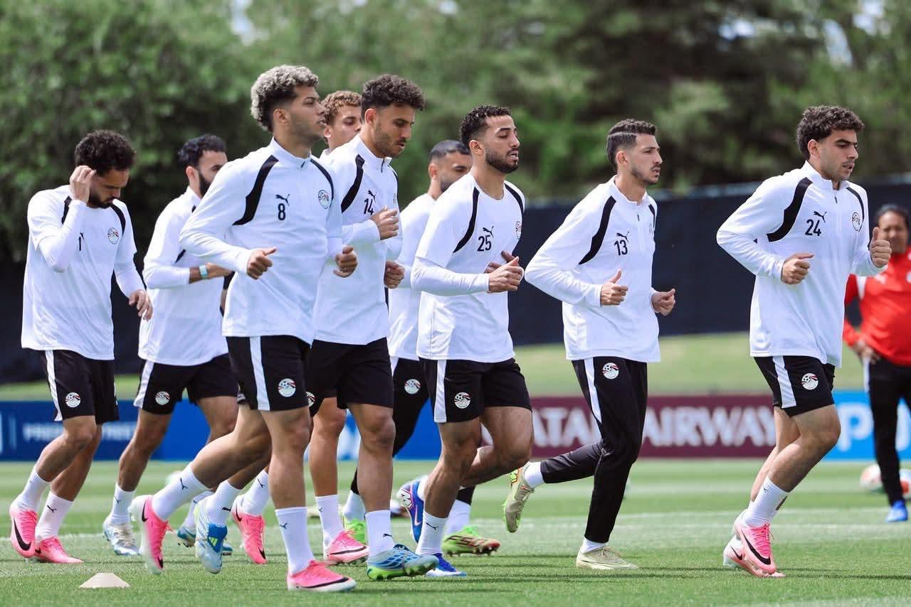 منتخب مصر يخوض تدريبه الأول في "سبوكين" استعداداً لمواجهة بلجيكا