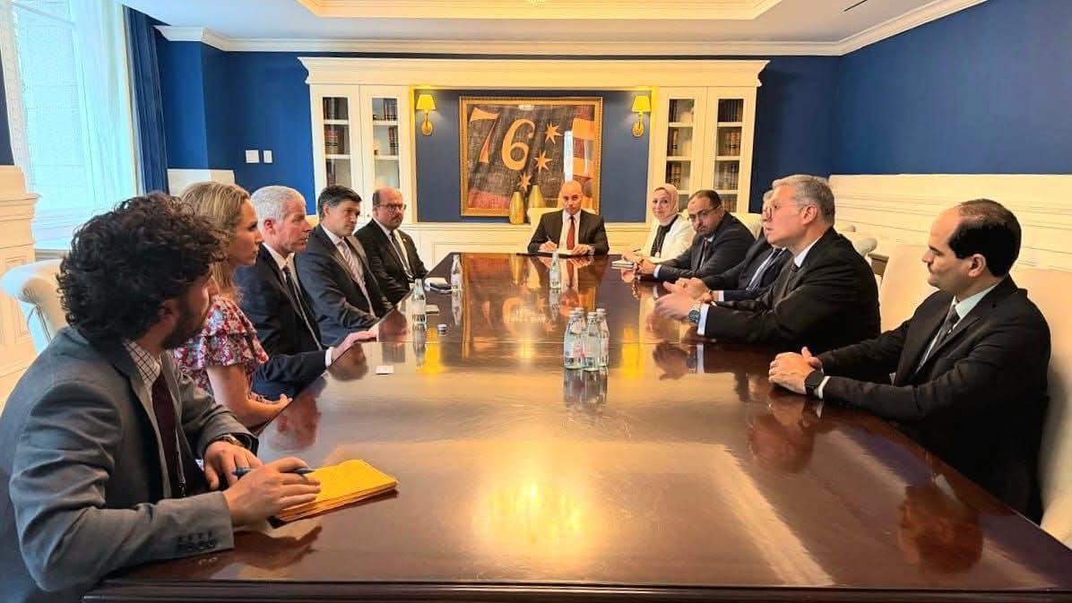 وزير البترول والثروة المعدنية يبحث مع نظيره الأمريكي فرص الاستثمار والشراكة في قطاع الطاقة والتعدين
