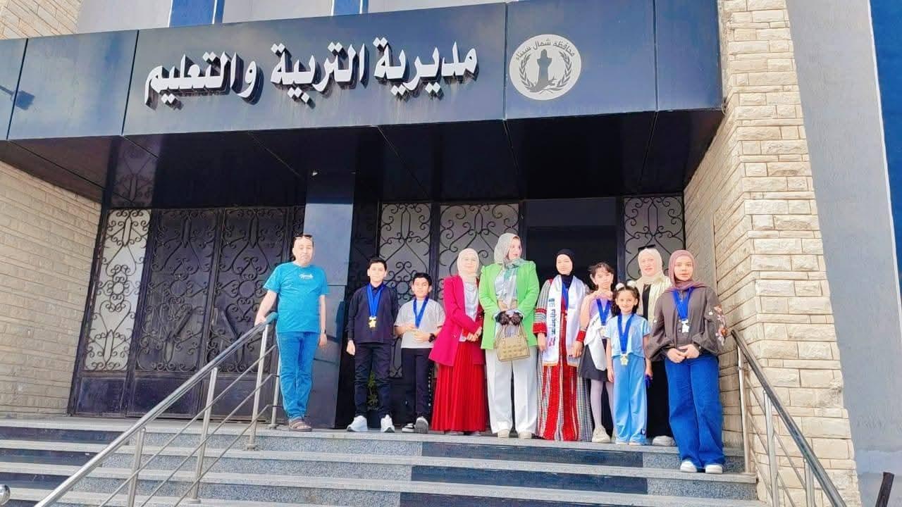 مدير عام الشئون التنفيذية ترافق أبطال "تحدي القراءة العربي" في رحلتهم نحو التتويج بالقاهرة